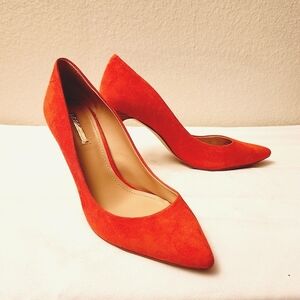 BCBGeneration Stilettos, Vermilion, Size 7, EU 38